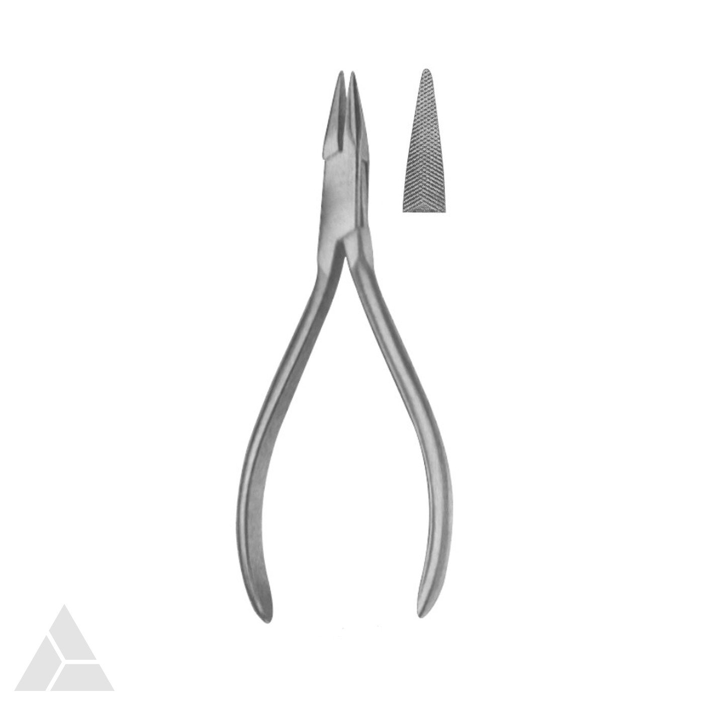 Serrated Jaws Orthodontic Plier 13 cm, German Stainless Steel, FDA Approved