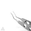 Masket Capsulorhexis Forceps, Cystotome, 11mm Long Curved Jaws, 10 cm Length, FDA Approved (CFP-812/1)