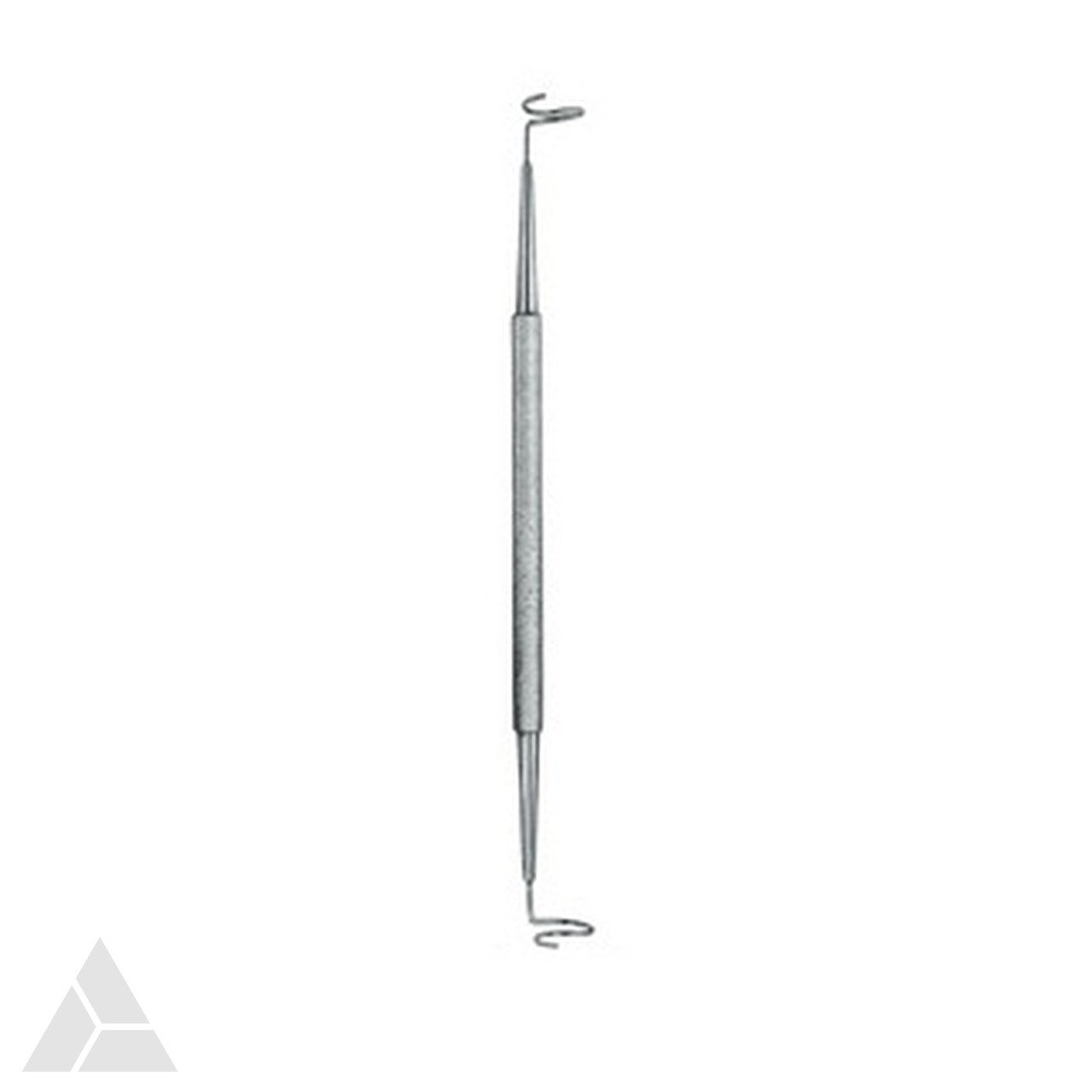 Pigtail Probe Curly Type with Suture Holes, 13 cm Length, FDA Approved